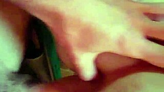 Tall SKINNY French girl with CURLY hair takes MONSTER COCK outdoors quickie