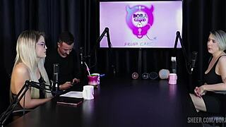 Mary Red Queen teams up with Bruna Carlos in sheer red cast