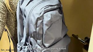 stepmom caught cheating offers milky tits and sloppy ride to keep secrets from stepson