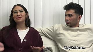 Milf doctor turns couples therapy into steamy threesome orgy explosion!