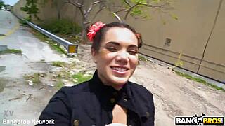 asian cutie beaver exposed on bus for hairy pussy creampie ride