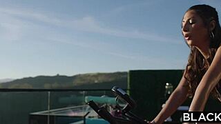 Gianna Devours BBC Deepthroat Cowgirl Creampie at Gym Spooning