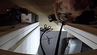 Annie Archer gets naughty in steamy shower POV 🚿💦