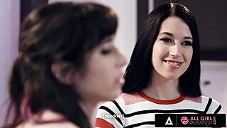 Do two hot stepsisters relive their steamiest massage sex moment?