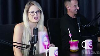 Mary Red Queen teams up with Bruna Carlos in sheer red cast