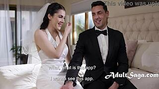 best man assfucks bride valentina nappi in her wedding veil