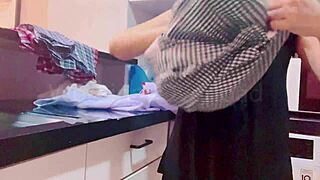 wanna see this wet pinay student in uniform wash up after her dirty pov school fuck?
