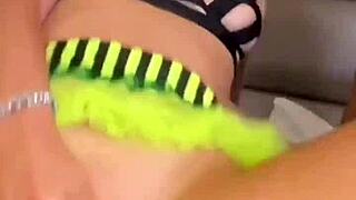 real backstage threesome pounds after wet lesbian shower cum swap pov!