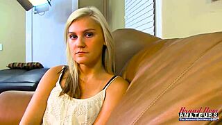 kinky blonde coeds bailey and olyssia share twat sucking and dick fun