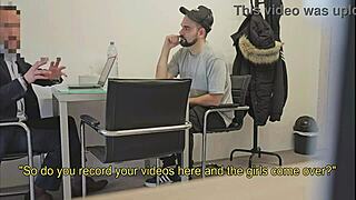 i finally convinced straight broker to suck my huge cock first time