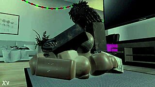 black thot pussy stretched wide by massive bbc monster cock