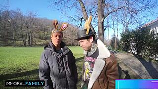 bunny mia trejsi and katy rose double vaginal foursome madness