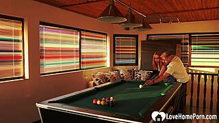 narrative neutral: the sexy ginger babe sneaks hardcore fun in the billiard room