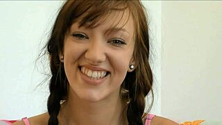 Mature slut chokes on huge cock in nasty face fuck contest game