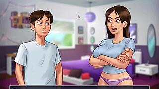 Ready for Jenny's pornstar birth in Summertime Saga walkthrough game date?