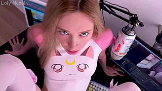 i caught my stepsis on webcam... now she's gotta let me spank that skinny ass or else