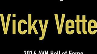 blonde vicky vette and angel wicky fuck each other hard with huge dildo