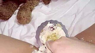 omg... my kinky 18yo virgin stepsis rubs creamy cake on her wet pussy... instead of college!!