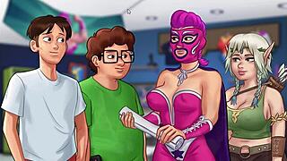 Ready for Jenny's pornstar birth in Summertime Saga walkthrough game date?