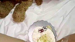 omg... my kinky 18yo virgin stepsis rubs creamy cake on her wet pussy... instead of college!!