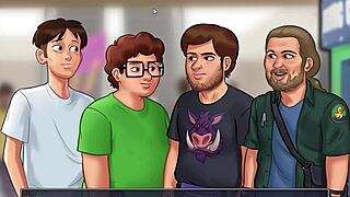 Ready for Jenny's pornstar birth in Summertime Saga walkthrough game date?
