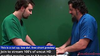 Lola Lynn's body gets groped hard by horny student interns in hospital
