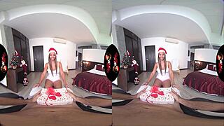 Festive Fun with Tight Latina Teen Pussy!