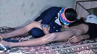 i caught my indian step sister and we had wild desi sex in her room