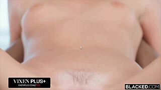 Blonde Addison Vodka begs BBC use like toy 😈🍆