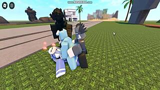 whoreblox gangbang game moment 11 with creampie banging and cumshots everywhere