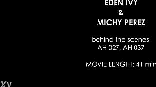 behind scenes with michy perez eden ivy gangbang prep tease