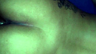 Naughty neighbor takes huge cock cumshot