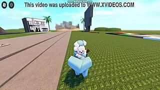 whoreblox gangbang game moment 11 with creampie banging and cumshots everywhere