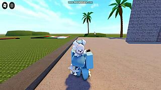 whoreblox gangbang game moment 11 with creampie banging and cumshots everywhere