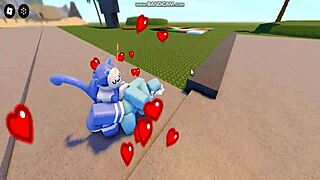 whoreblox gangbang game moment 11 with creampie banging and cumshots everywhere