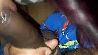 Wife Sneaks Deepthroat On Big Black Cock Behind Hubby?