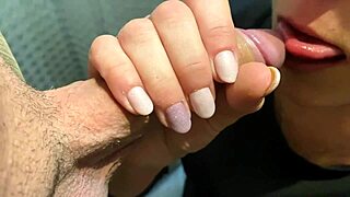 Desperate Jeans Pee Then Ass Piss And Eager Blowjob