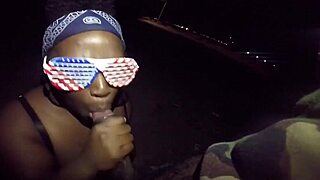 hey wanna see our 5 minute public blowjob contest before we got caught sucking?