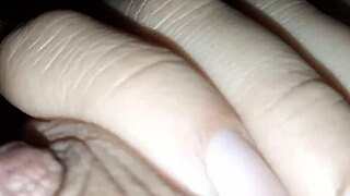 Brunette milks natural tits into balloon cups