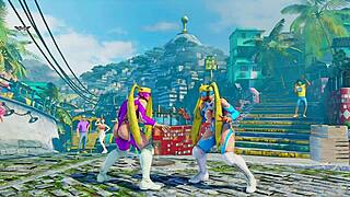 r mika flashes big ass on street fight cam show