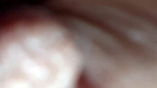 Brunette milks natural tits into balloon cups