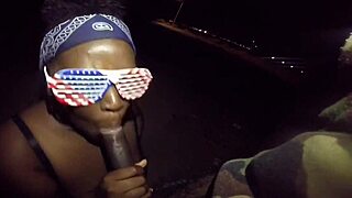 hey wanna see our 5 minute public blowjob contest before we got caught sucking?