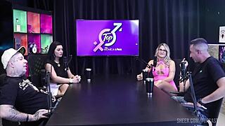 Monica lima and hot blonde go wild live brazilian putaria fucking everyone watching