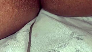 whoa check out this brunette wife's hairy beaver stuffed with plush toys!