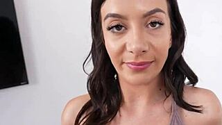 fit18 natalie brooks workouts lead to creampie in her tight hairy pussy 💦