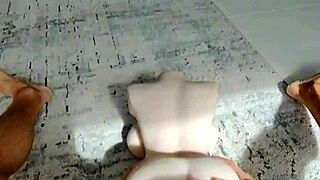 i kept fucking the sex doll right in front of my horny stepmom milf every chance i got