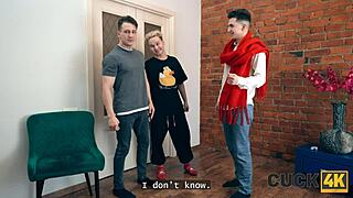 damn cuck4k my hot russian wife takes double penetration from two strangers while hubby watches