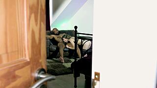 Dru takes Ryder's monster cock doggystyle interracial pov spanking