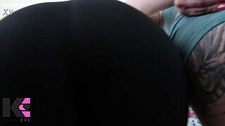POV After Gym Workout Sweaty Ass Sniffing For Caught Pervert