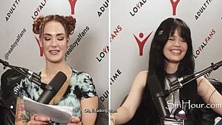 we're just clowns here for you to jerk it - ana foxxx alison rey yhivi reagan foxx